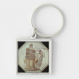 An organist and a horn player entertain key ring