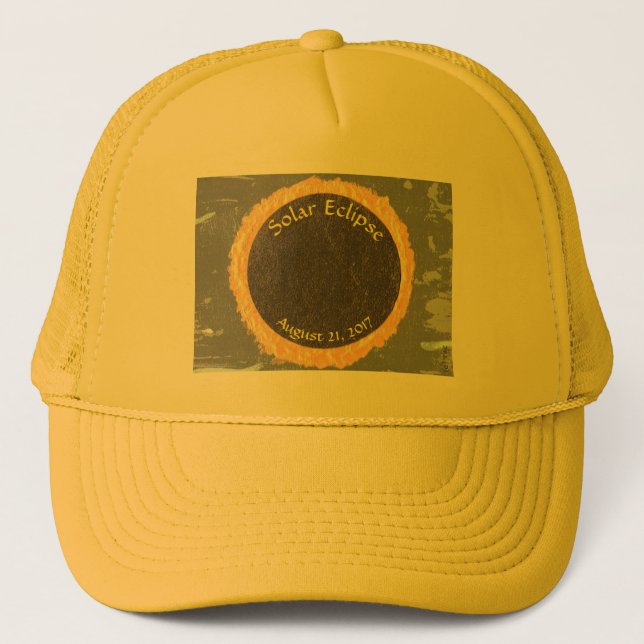 an original image and design concept trucker hat (Front)
