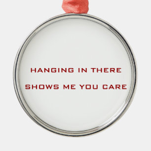 An orniment that is nice to give as a gift metal tree decoration