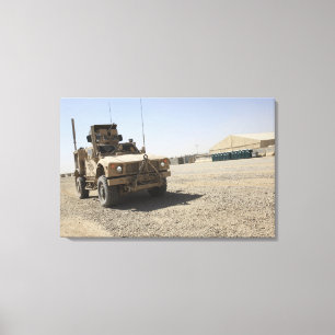 An Oshkosh M-ATV 2 Canvas Print