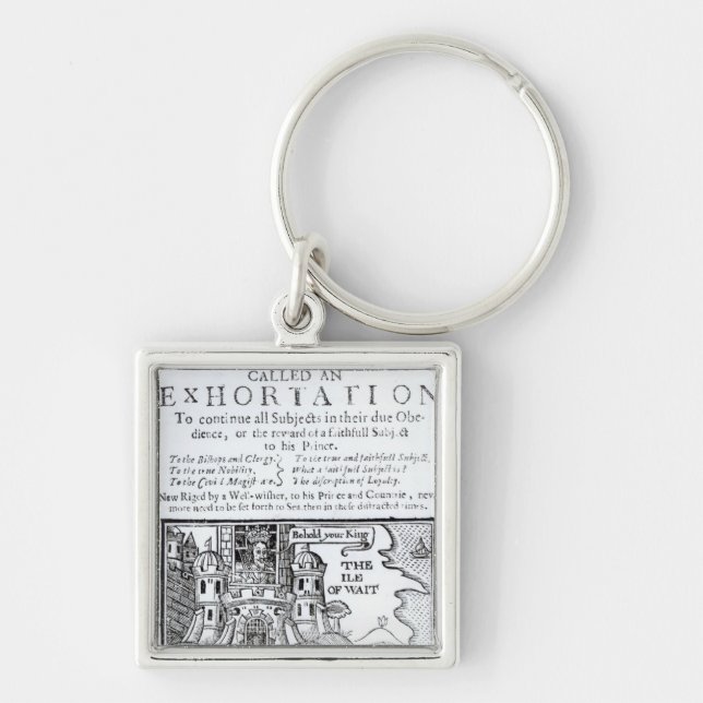 An Ould Ship called an Exhortation' Key Ring (Front)
