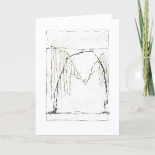 An owl brought us stillness card