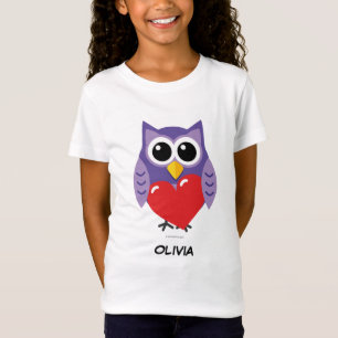 An Owly Love Add Your Name T-Shirt