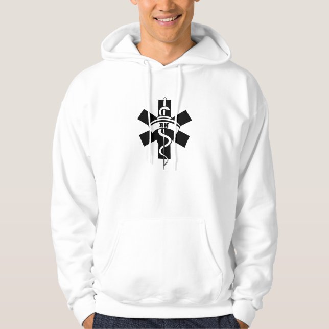 An RN Nurse Hoodie (Front)