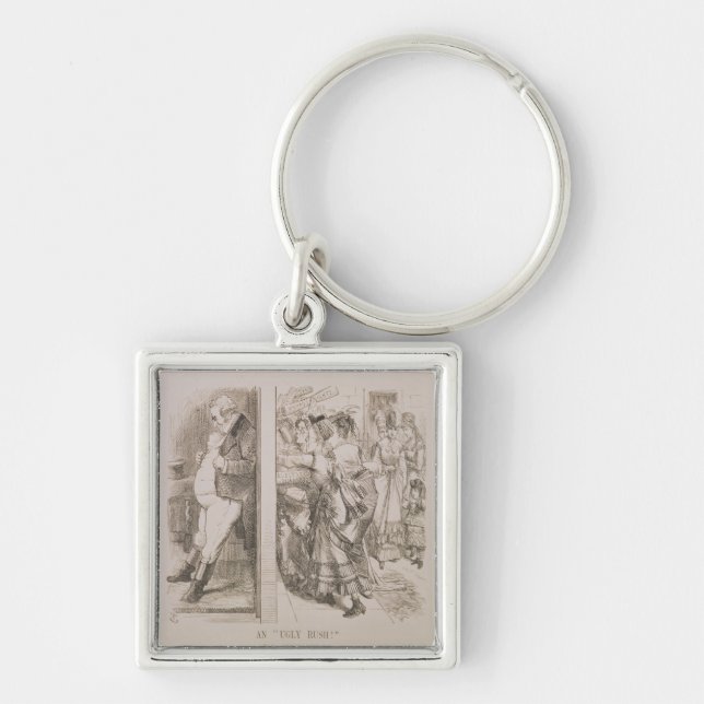 An 'Ugly Rush' Key Ring (Front)