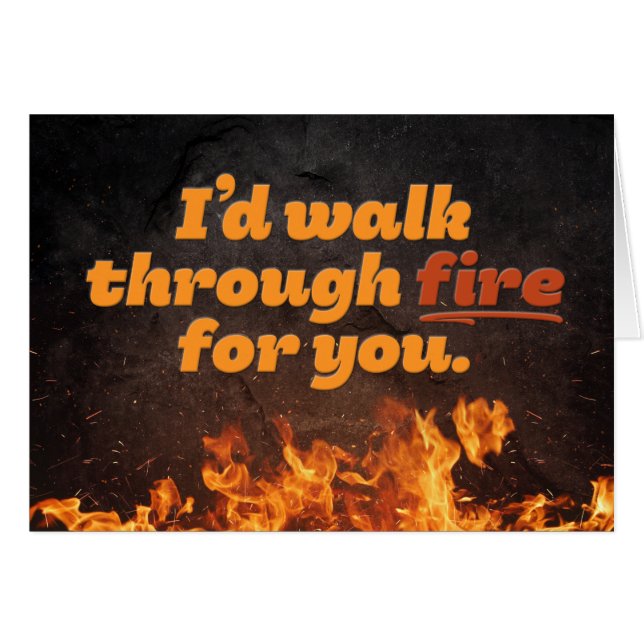 An Ultimate (Funny) Declaration of Friendship Card (Front Horizontal)