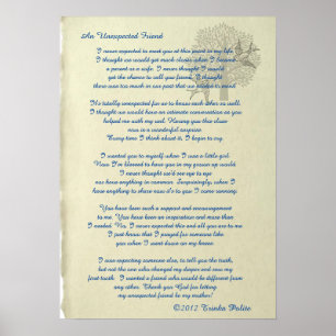 An Unexpected Friend ©2012 Trinka Polite (poster) Poster