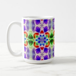 An unique colourful classic traditional design co coffee mug