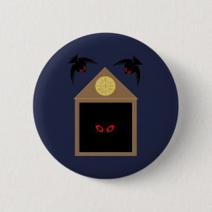 An Unkindness of Ravens Halloween 6 Cm Round Badge