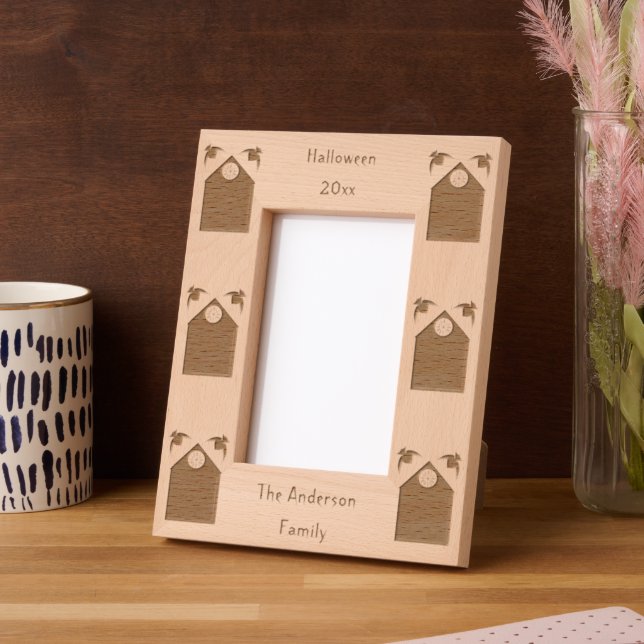 An Unkindness of Ravens Halloween Custom Etched Frames (Left)