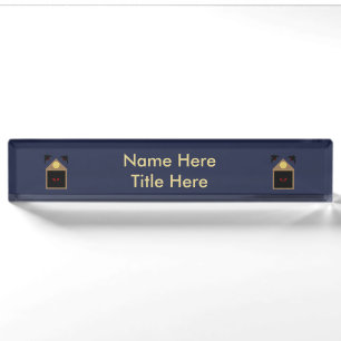 An Unkindness of Ravens Halloween Custom Nameplate
