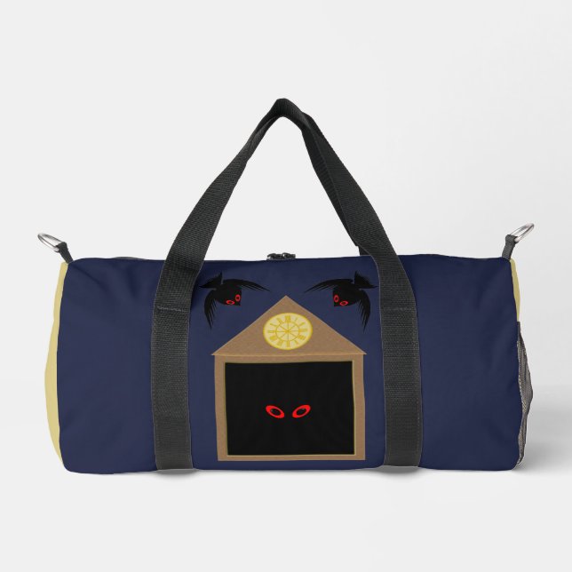 An Unkindness of Ravens Halloween Duffle Bag (Front)
