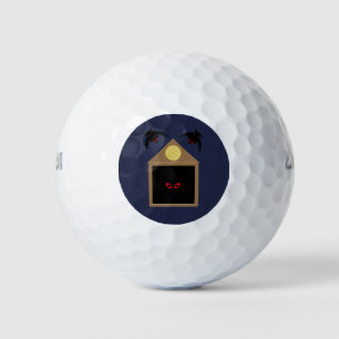 An Unkindness of Ravens Halloween Golf Balls