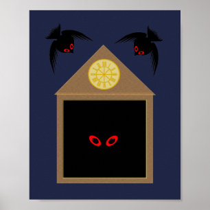An Unkindness of Ravens Halloween Poster