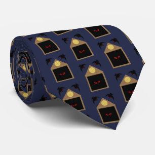 An Unkindness of Ravens Halloween Tie