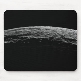 An unreal landscape of Saturn's moon Mouse Mat