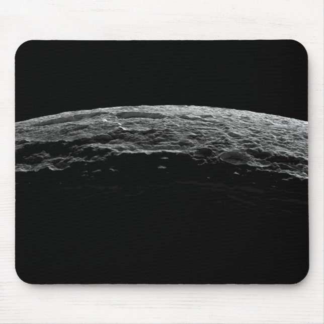 An unreal landscape of Saturn's moon Mouse Mat (Front)