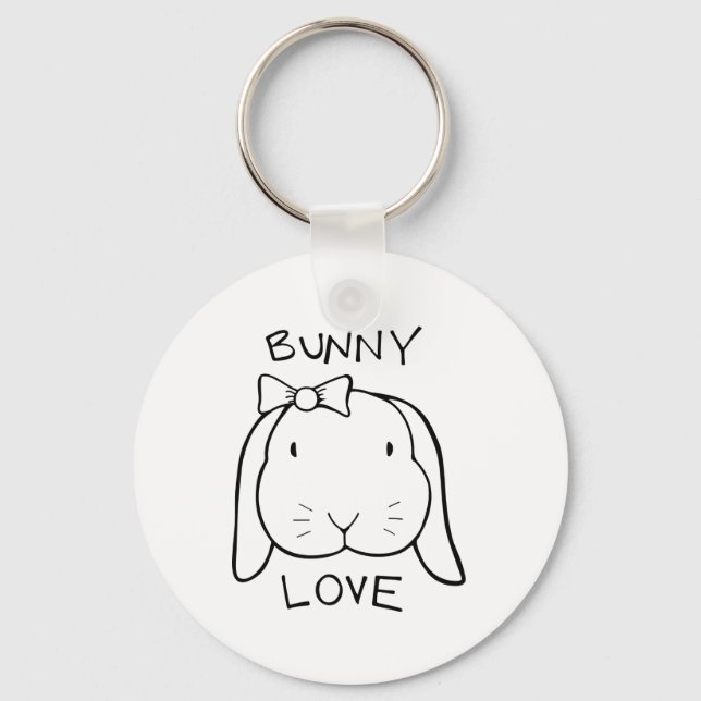 Ana Bunny Key Chain (Front)