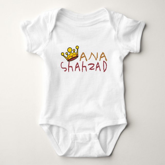 ANA SHAHZAD. BABY BODYSUIT (Front)
