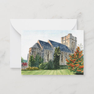 Anabel Taylor Chapel, Cornell University Flat  Card