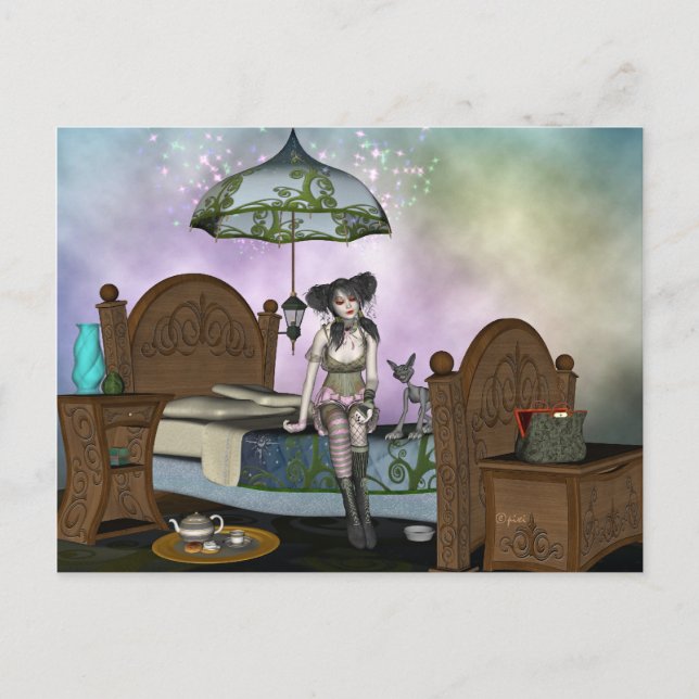 Anabella's Enchanting Rest Postcard (Front)