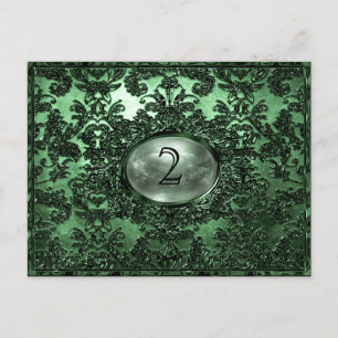 Anabelle  Dublin  Victorian Table Number Card