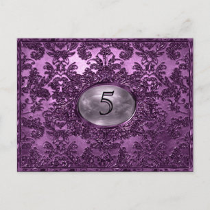 Anabelle Plaza Victorian Table Number Card