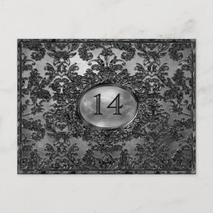 Anabelle Victorian Table Number Card