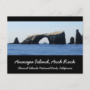 Anacapa Island Arch Rock Postcard