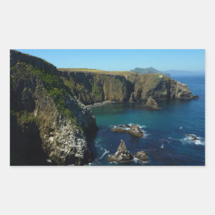 Anacapa Island Scenic View at Channel Islands Rectangular Sticker