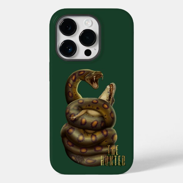 Anaconda and Croc iPhone / iPad case (Back)