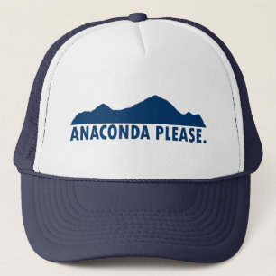 Anaconda Montana Please Trucker Hat