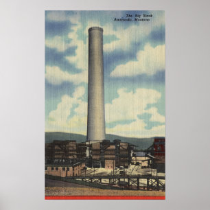 Anaconda, Montana - Washoe Smelter Poster