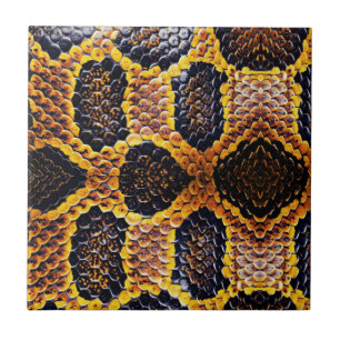 anaconda snake skin print tile