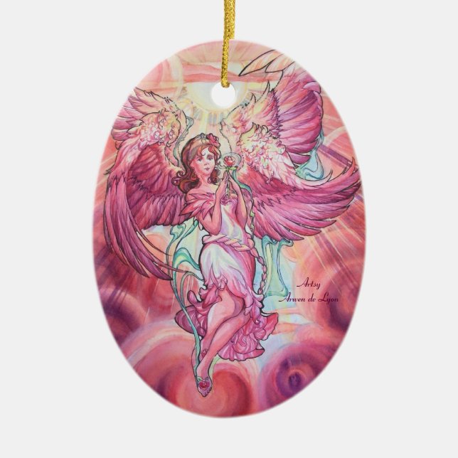 Anael Ceramic Tree Decoration (Front)