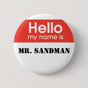 anaesthesia 6 cm round badge