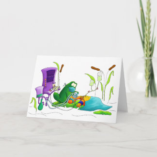 Anaesthesia Doctor Frog Card