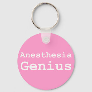 Anaesthesia Genius Gifts Key Ring