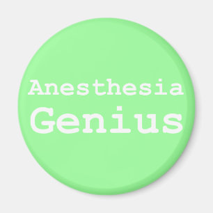 Anaesthesia Genius Gifts Magnet