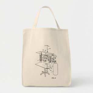 Anaesthesia Machine Grocery Tote