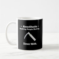 Anaesthesia Making People Shut Up Since 1846