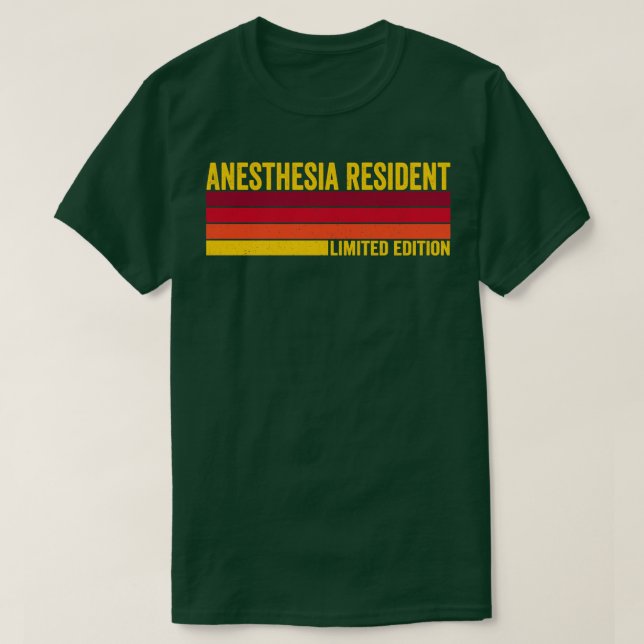 Anaesthesia Resident T-Shirt (Design Front)