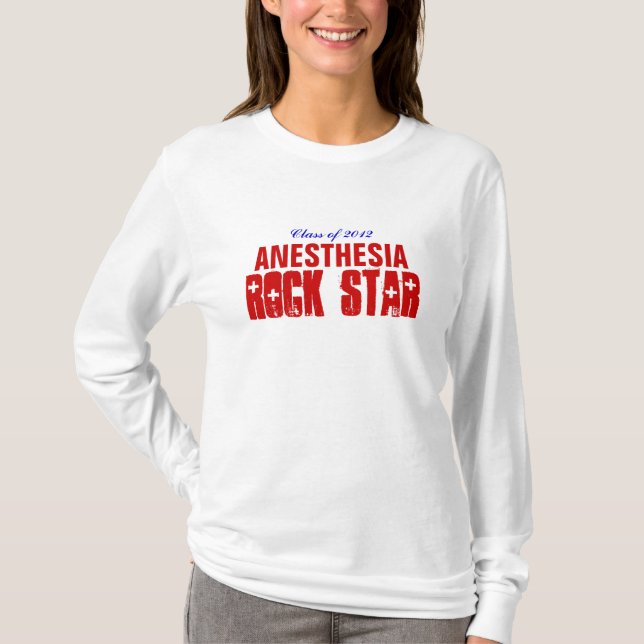 Anaesthesia Rock Star T-Shirt (Front)