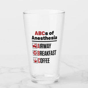 Anaesthesiologist Anaesthesiology Doctor Nurse Fun Glass