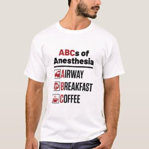 Anaesthesiologist Anaesthesiology Doctor Nurse Fun T-Shirt