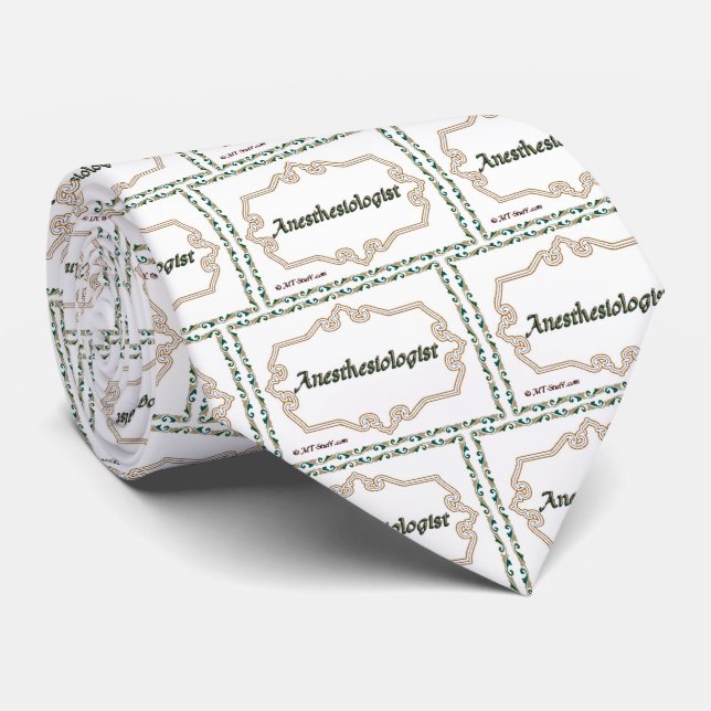 Anaesthesiologist - Classy Neck Tie (Rolled)