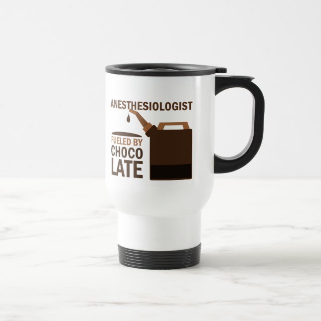Anaesthesiologist Gift (Funny) Travel Mug (Right)