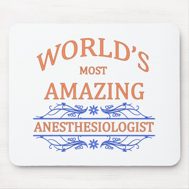 Anaesthesiologist Mouse Mat (Front)