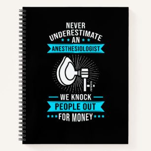 Anaesthesiologist Nurse Anaesthetist & Anesthesiol Notebook