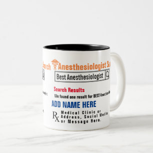 Anaesthesiologist Search Gift Mug
